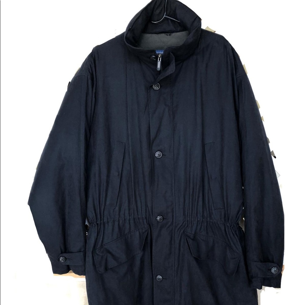 London Fog black winter coat